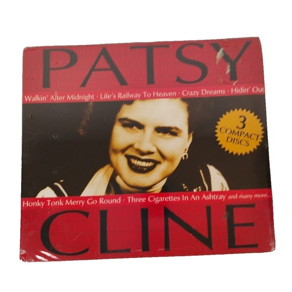 Other - NIP New Patsy Cline 3 CD Set, Walkin' After Midnight, Country Queen, & Forever